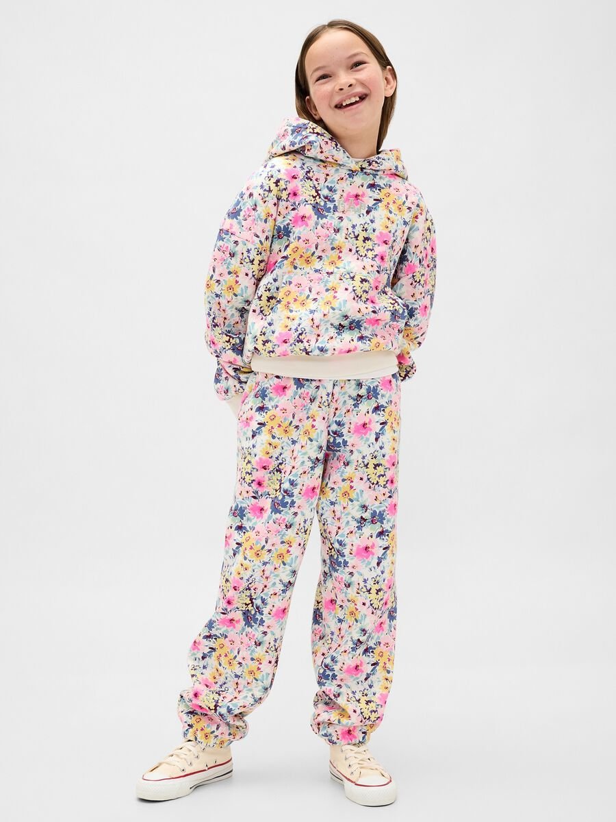 Multicolour cotton trousers for girls Girl_0