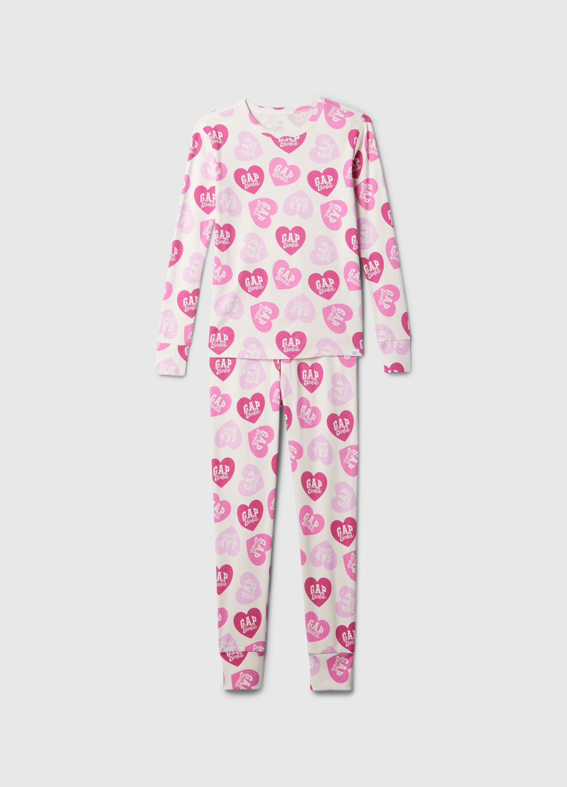 Gap for Barbie™ long pyjamas with hearts print