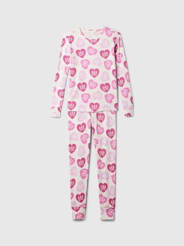 Pigiama lungo stampa cuori Gap x Barbie™_0