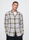 Camicia a quadri in misto cotone_0