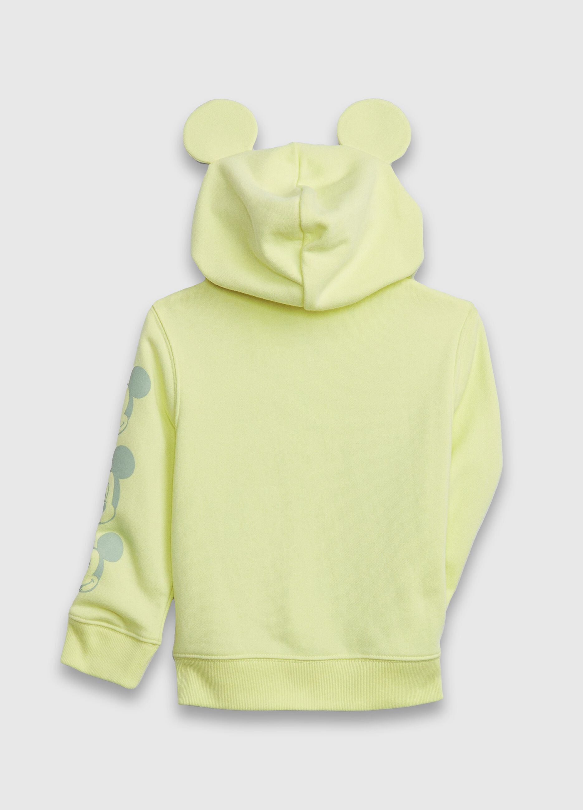 Full-zip sweatshirt with hood and logo and Disney print_1