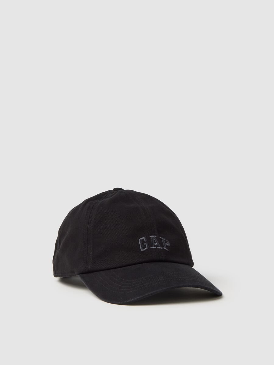 Baseball cap with embroidered logo Man_0
