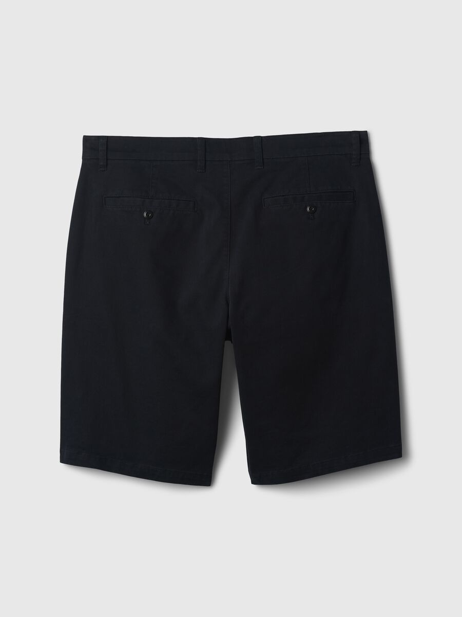 Relaxed-fit Bermuda shorts in stretch cotton Man_4