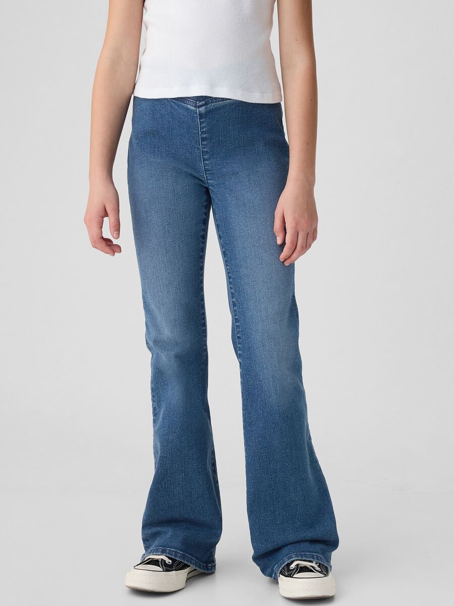 Pantaloni denim elasticizzati per bambina Bambina_1