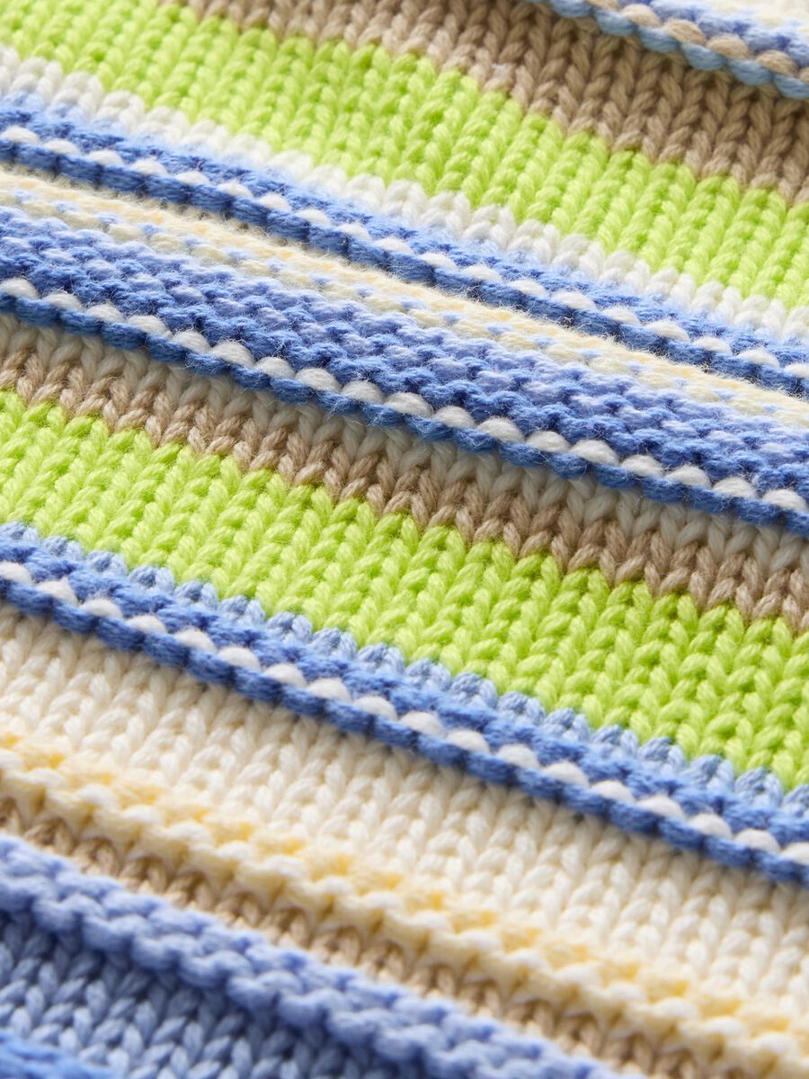 Cotton Girl's Striped Jumper Girl_4