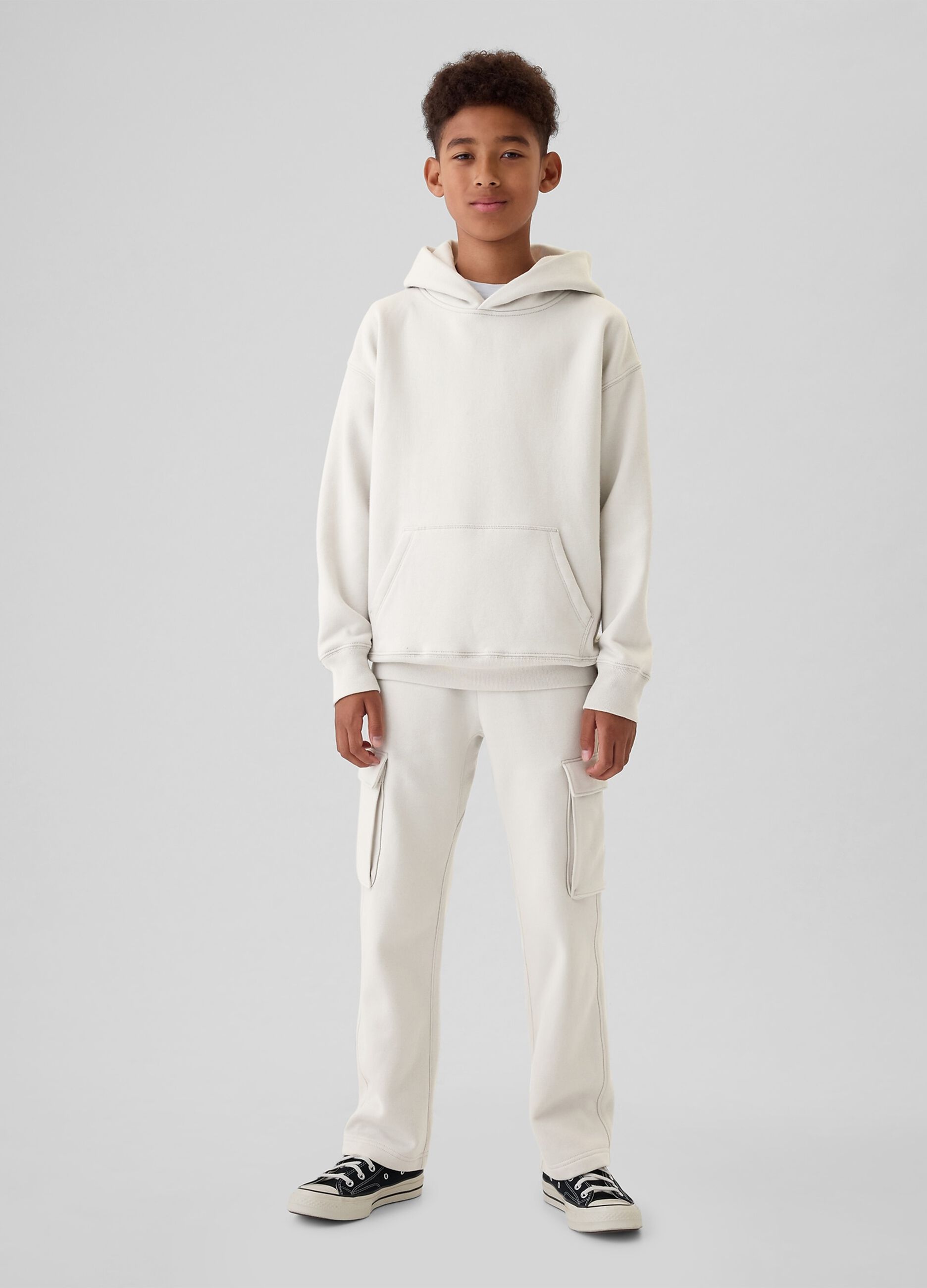 Fleece cargo joggers
