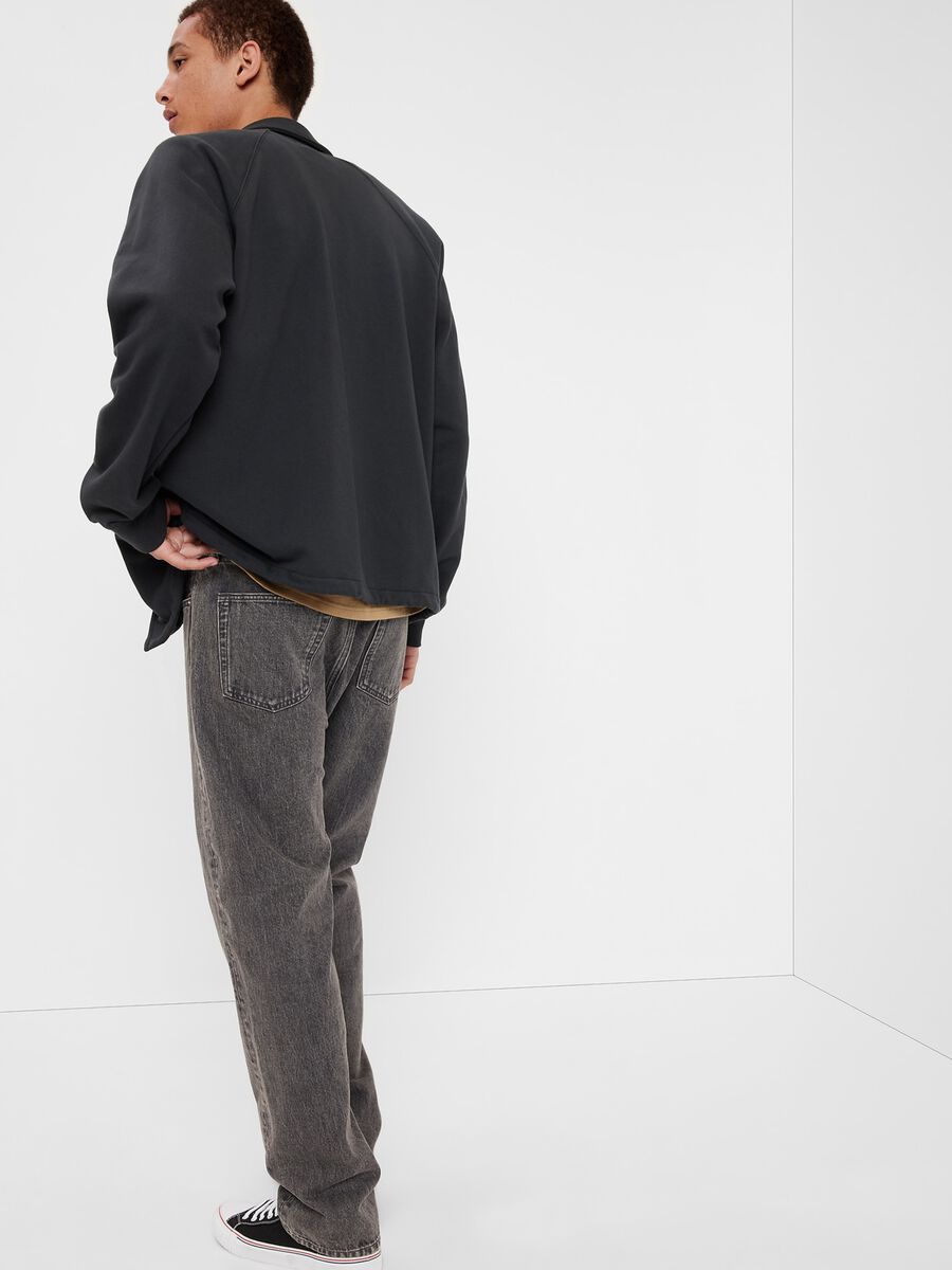 Straight-fit jeans in organic cotton Man_1