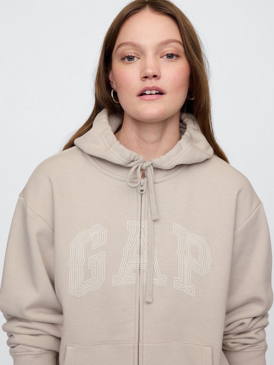 Felpa con cappuccio e full-zip Woman_3