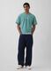 T-shirt a maniche corte in puro cotone con logo GAP_2