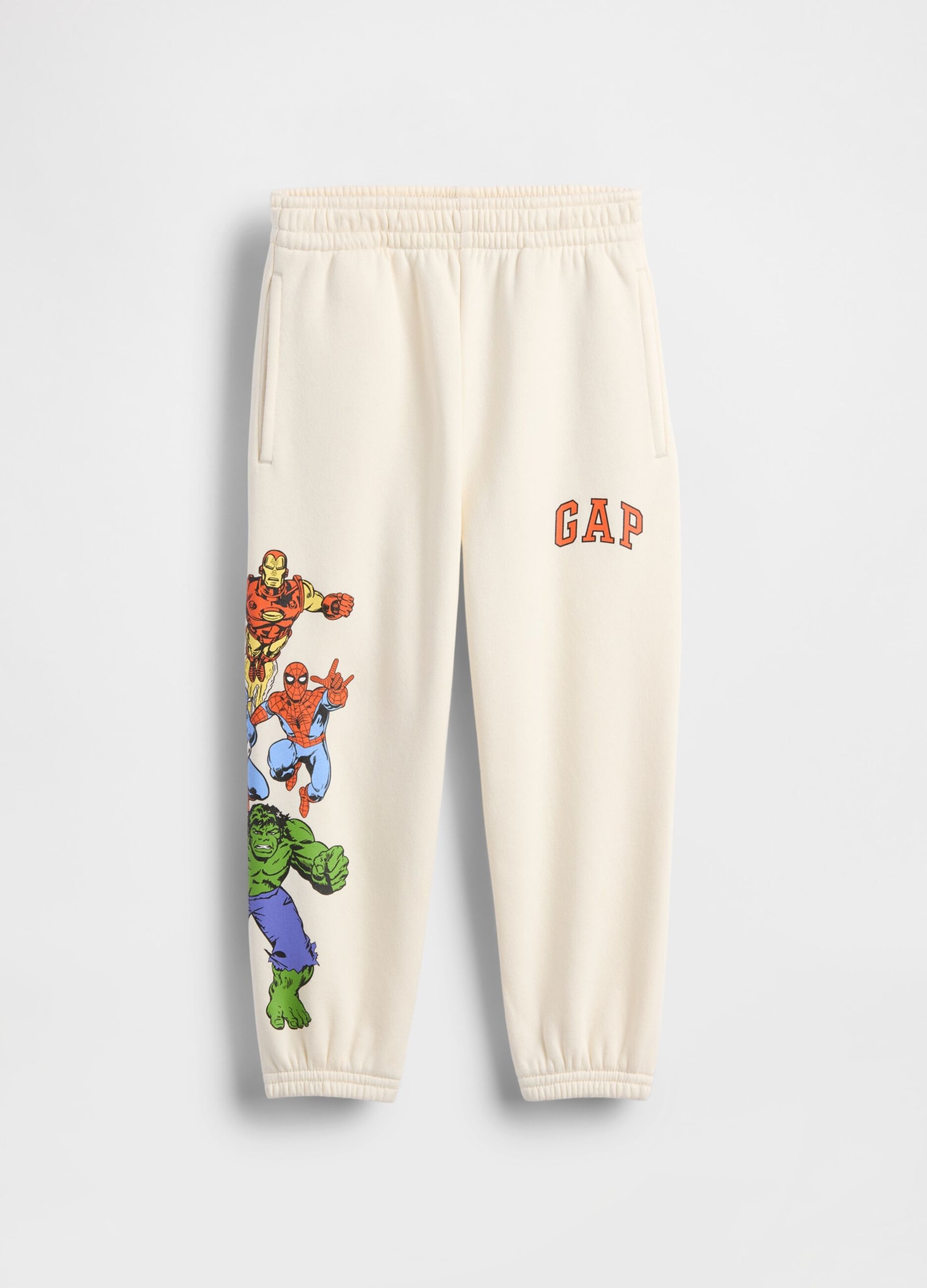 Pantaloni bianco con stampa