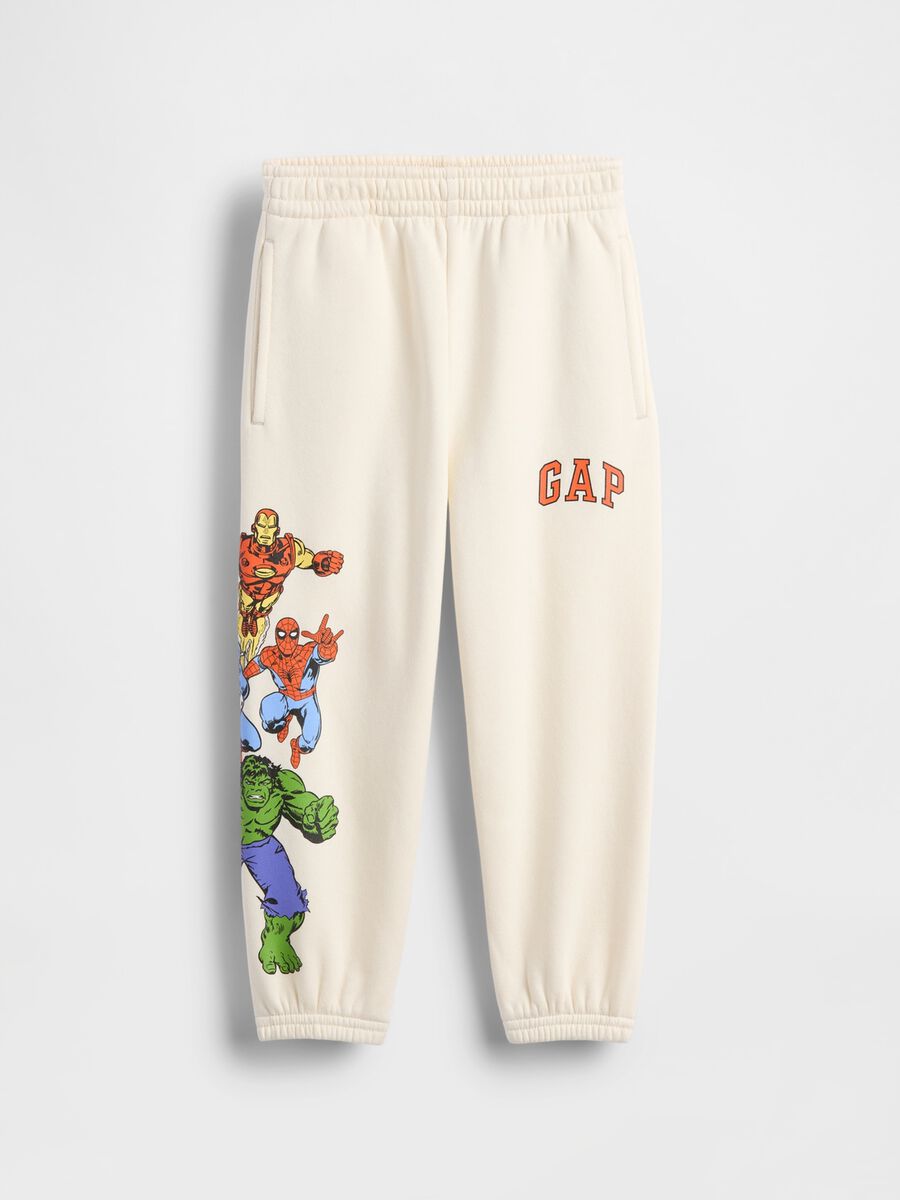 Pantaloni bianco con stampa Bimbo_0