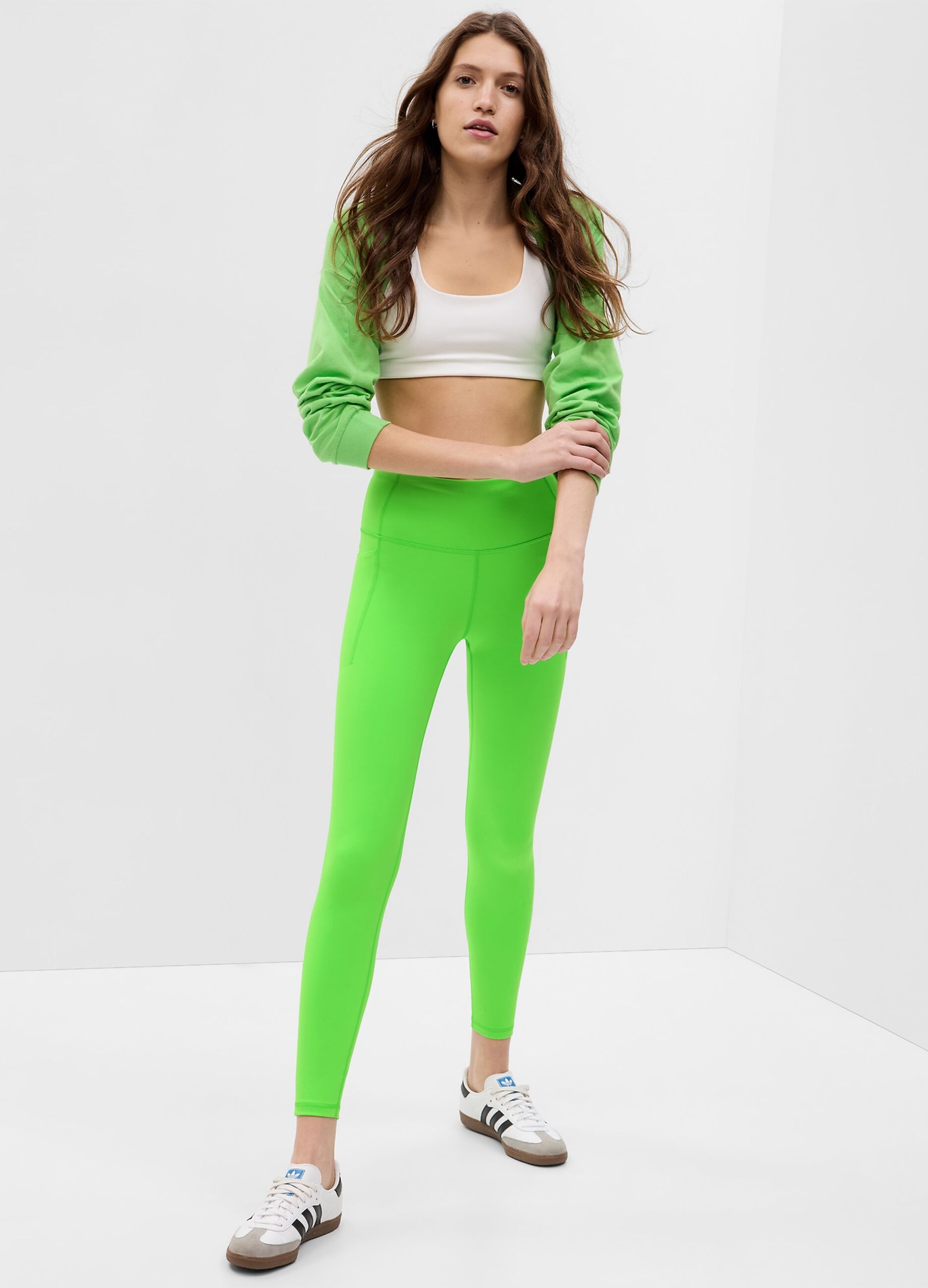 Stretch leggings with pockets_0
