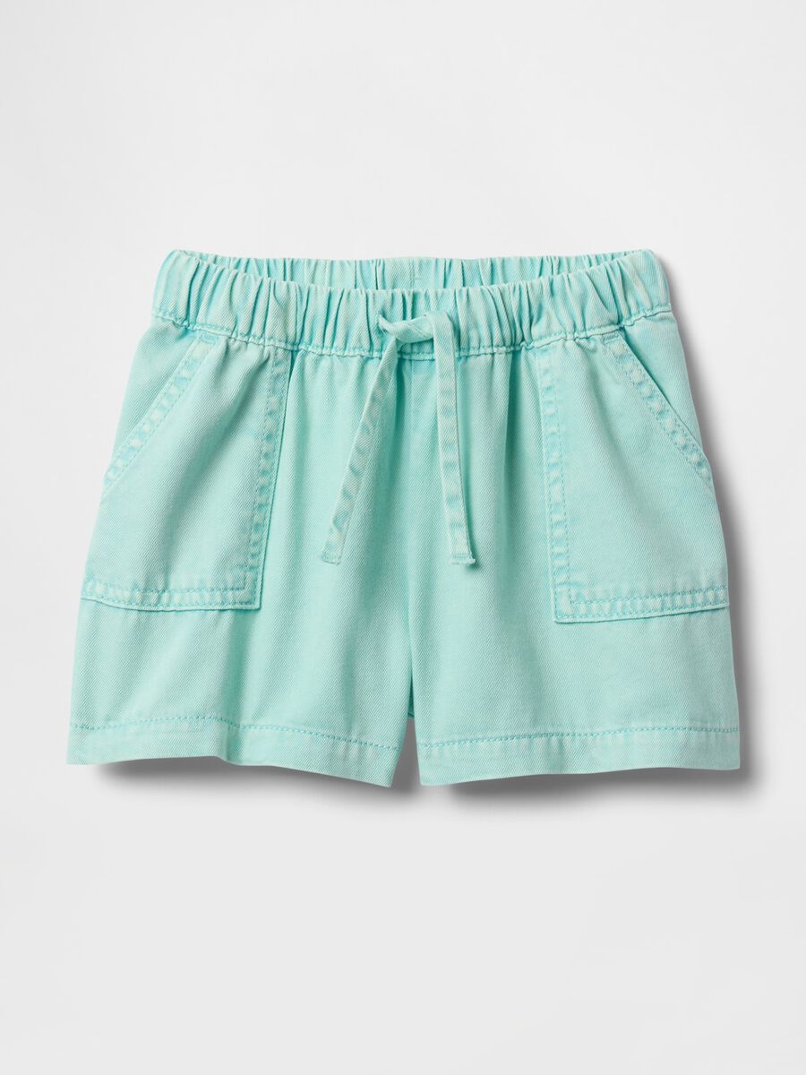 Shorts verde acqua per bambina Bimba_1