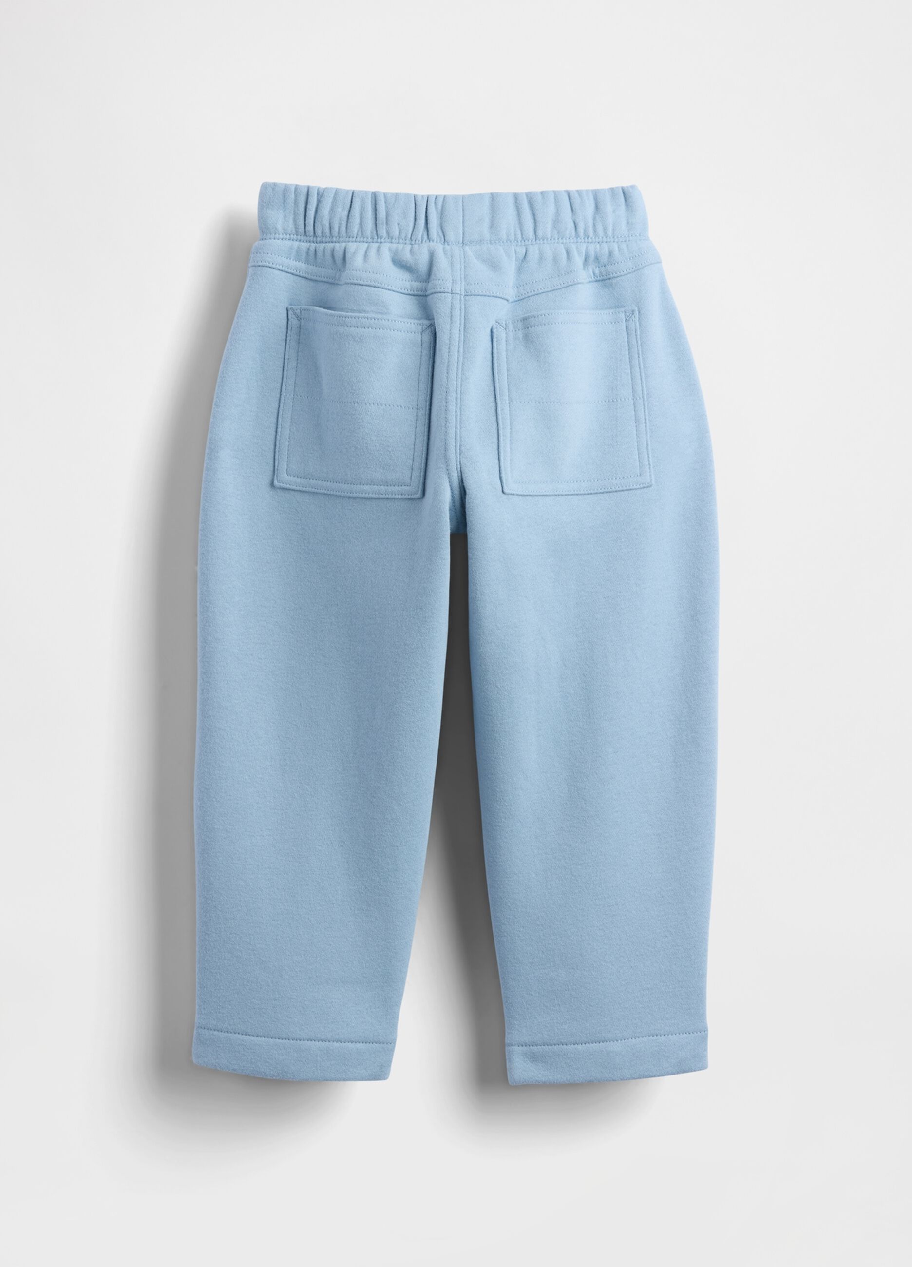 Pantaloni azzurri in cotone per bambino_1