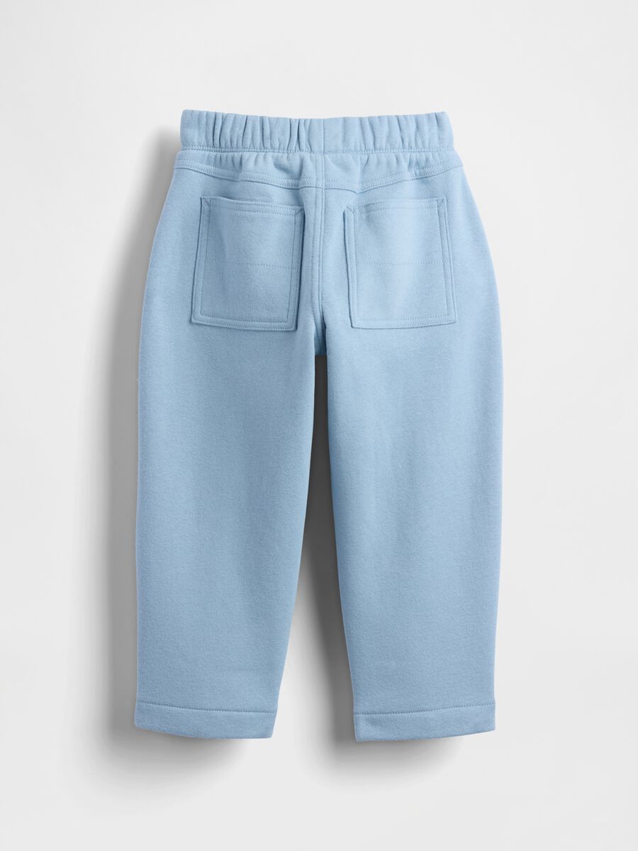 Pantaloni azzurri in cotone per bambino Bimbo_1