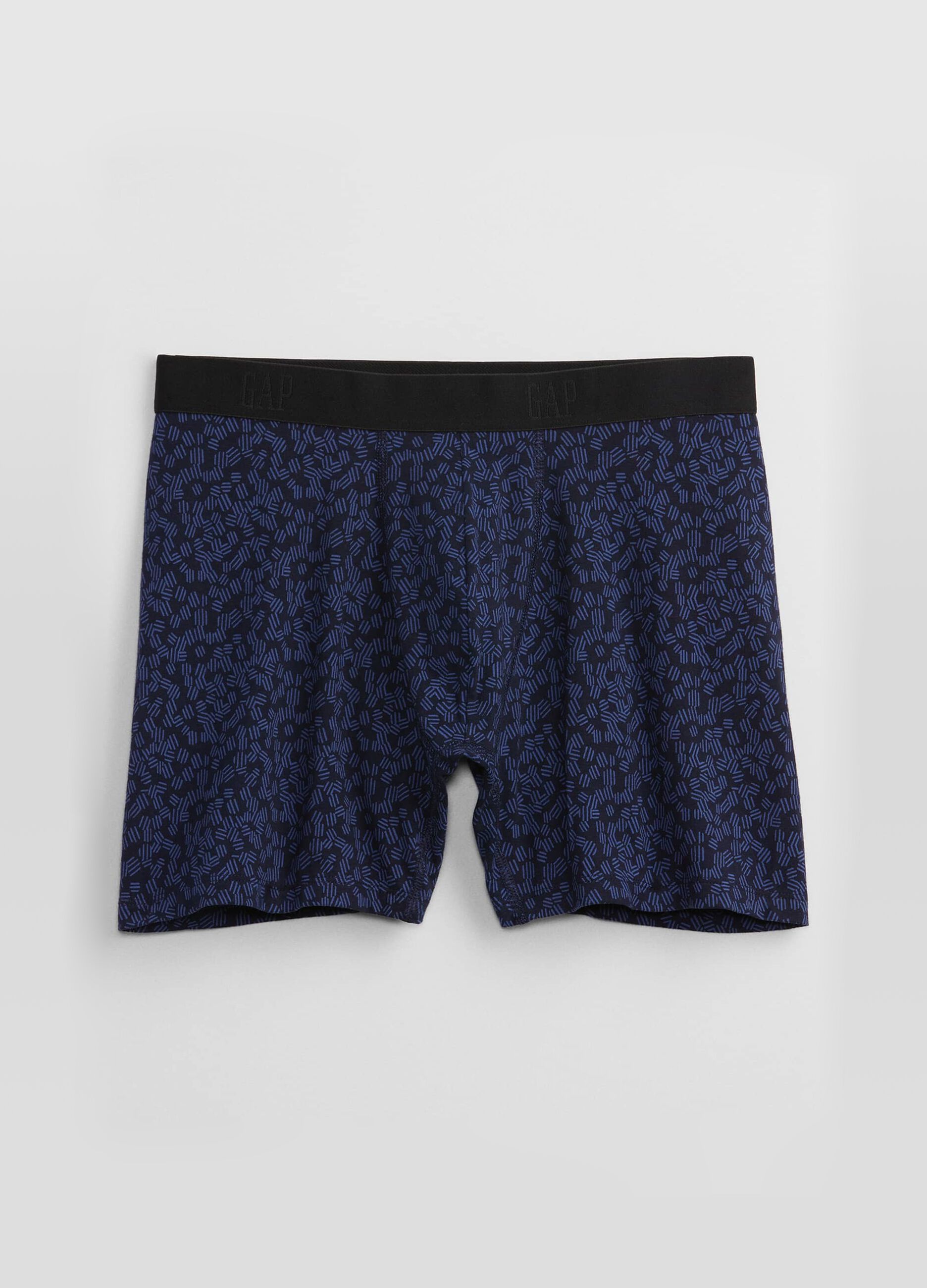 Boxer shorts with micro polka dot pattern
