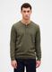 Long Sleeve T-shirt verde in cotone_0