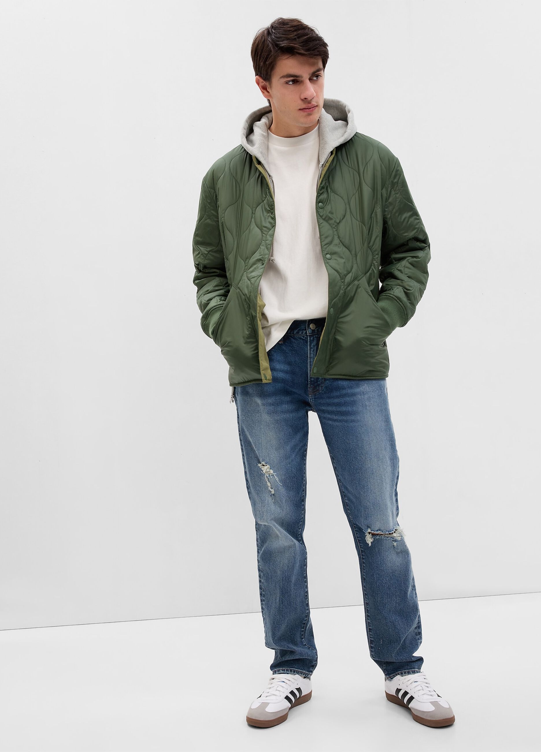 Jeans cropped sale uomo significato