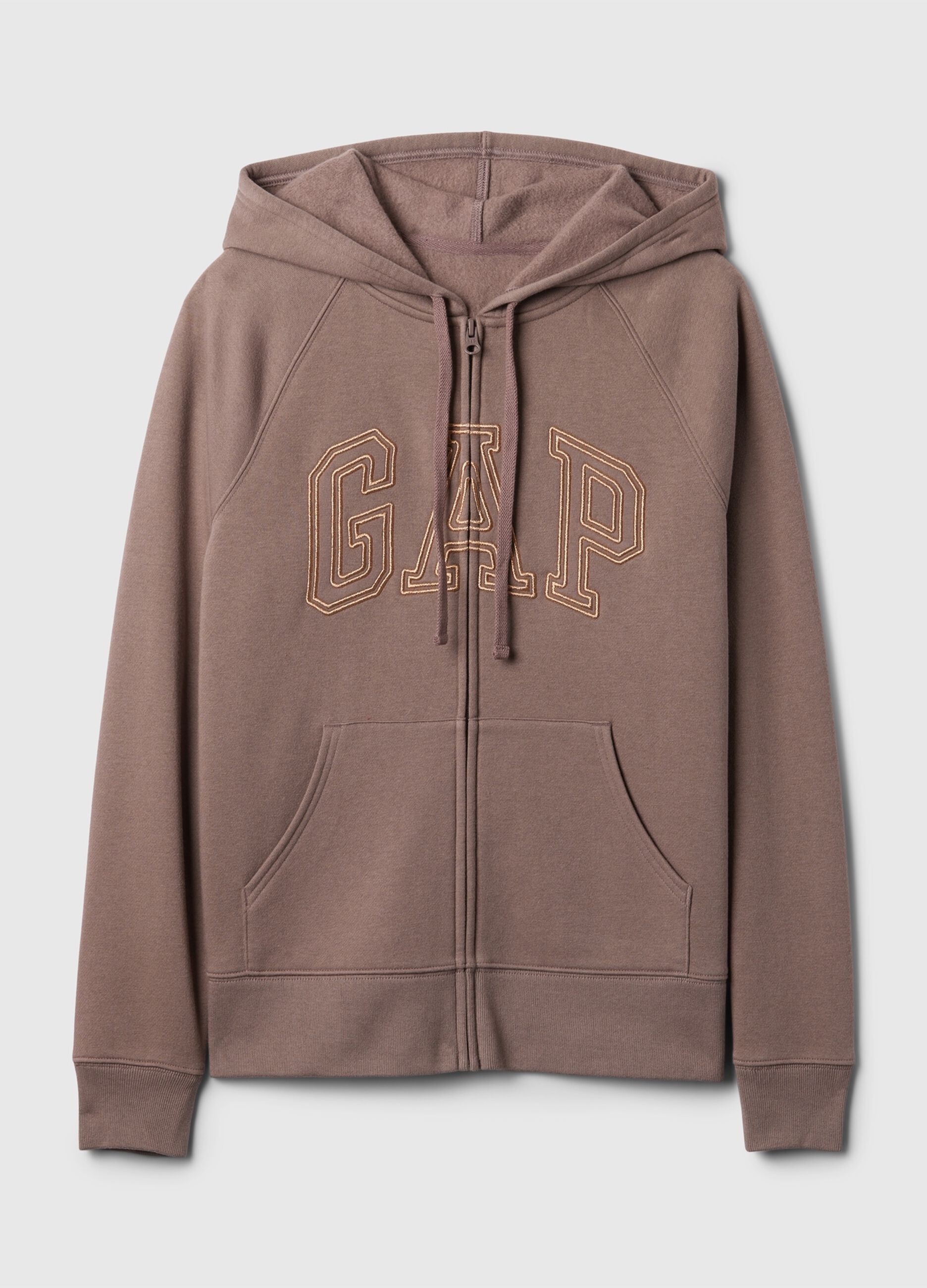 Felpa con cappuccio ricamo logo_3