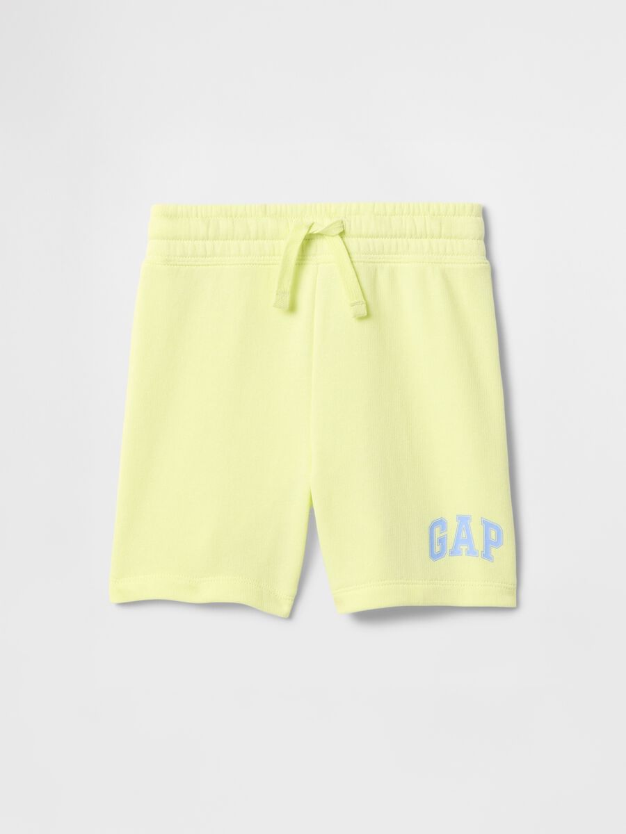 Yellow GAP Logo Shorts Baby Boy_0