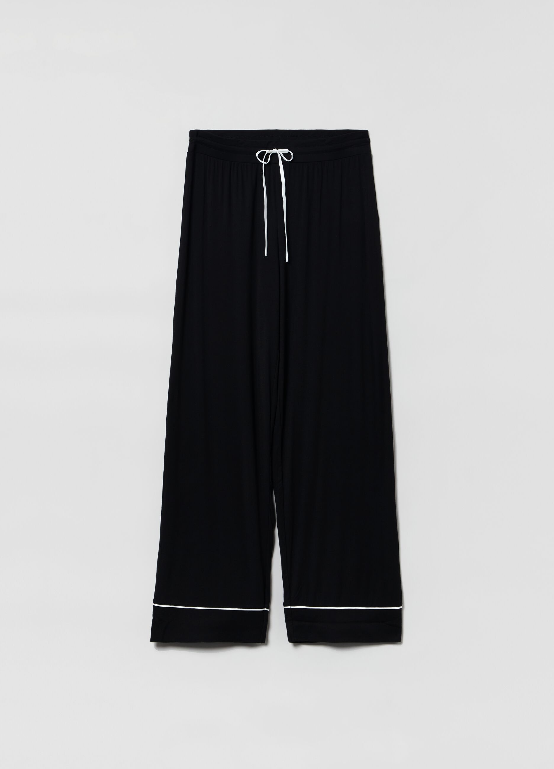Wide leg pyjama bottoms_1