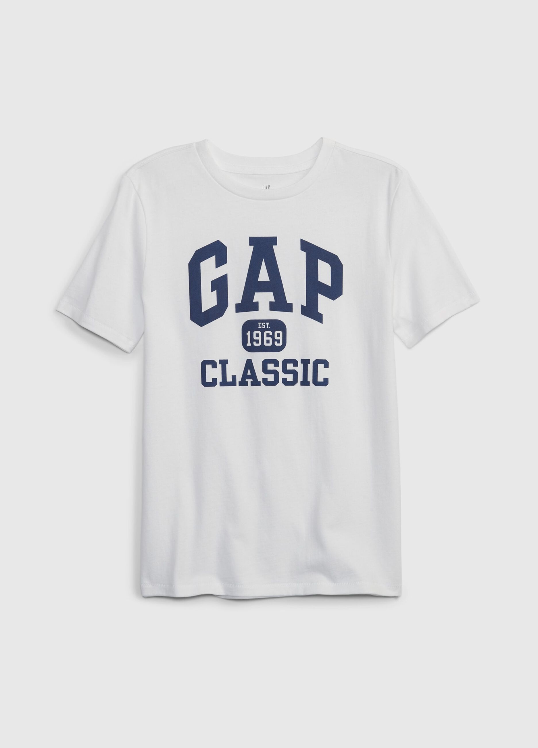 Cotton T-shirt with logo print