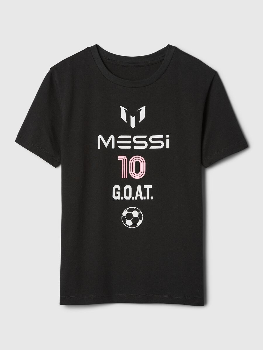 T-shirt in cotone con stampa Messi Unisex_4