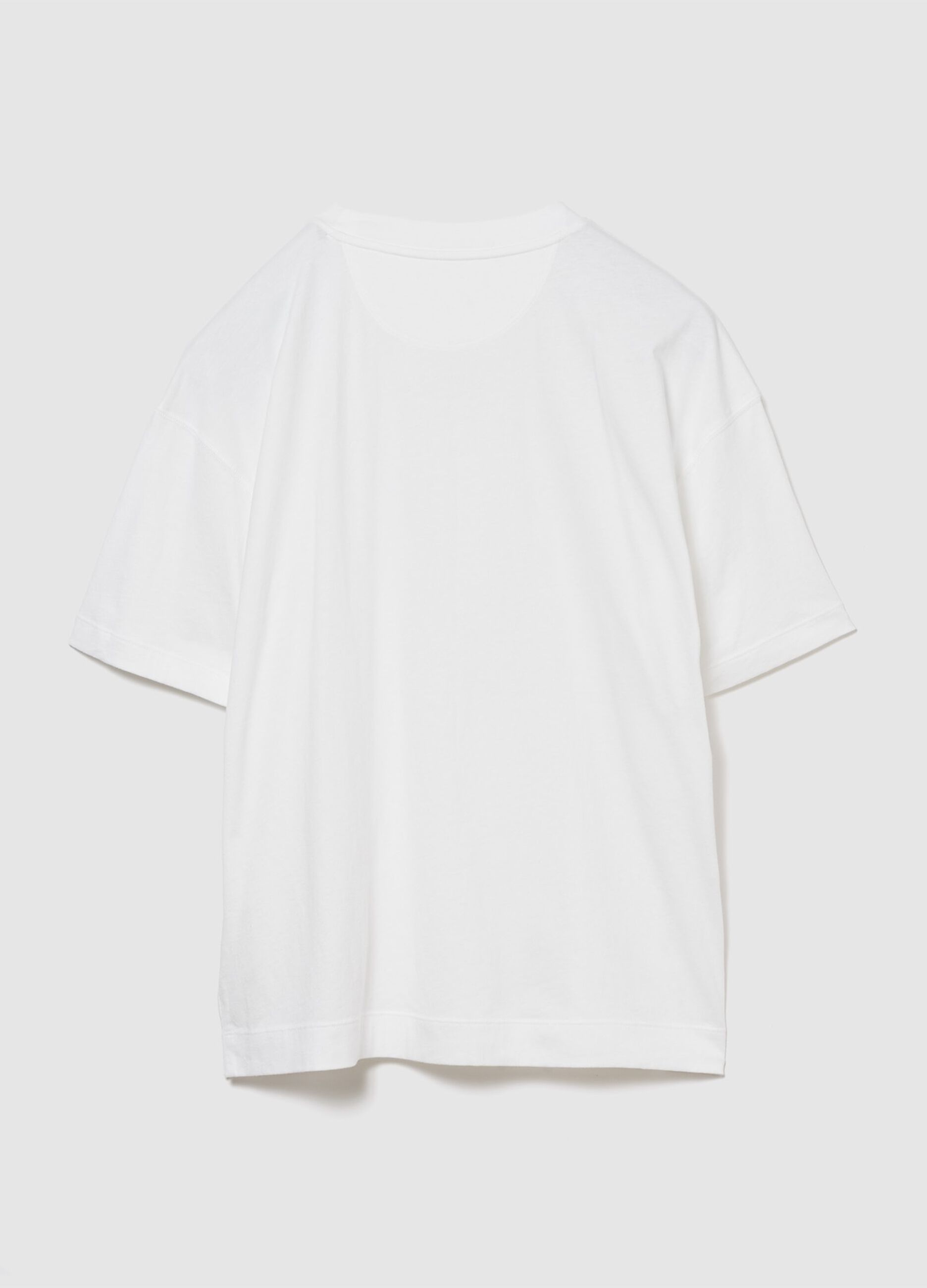 T-shirt a maniche corte in puro cotone con logo GAP