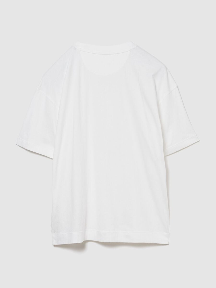 T-shirt a maniche corte in puro cotone con logo GAP Donna_2