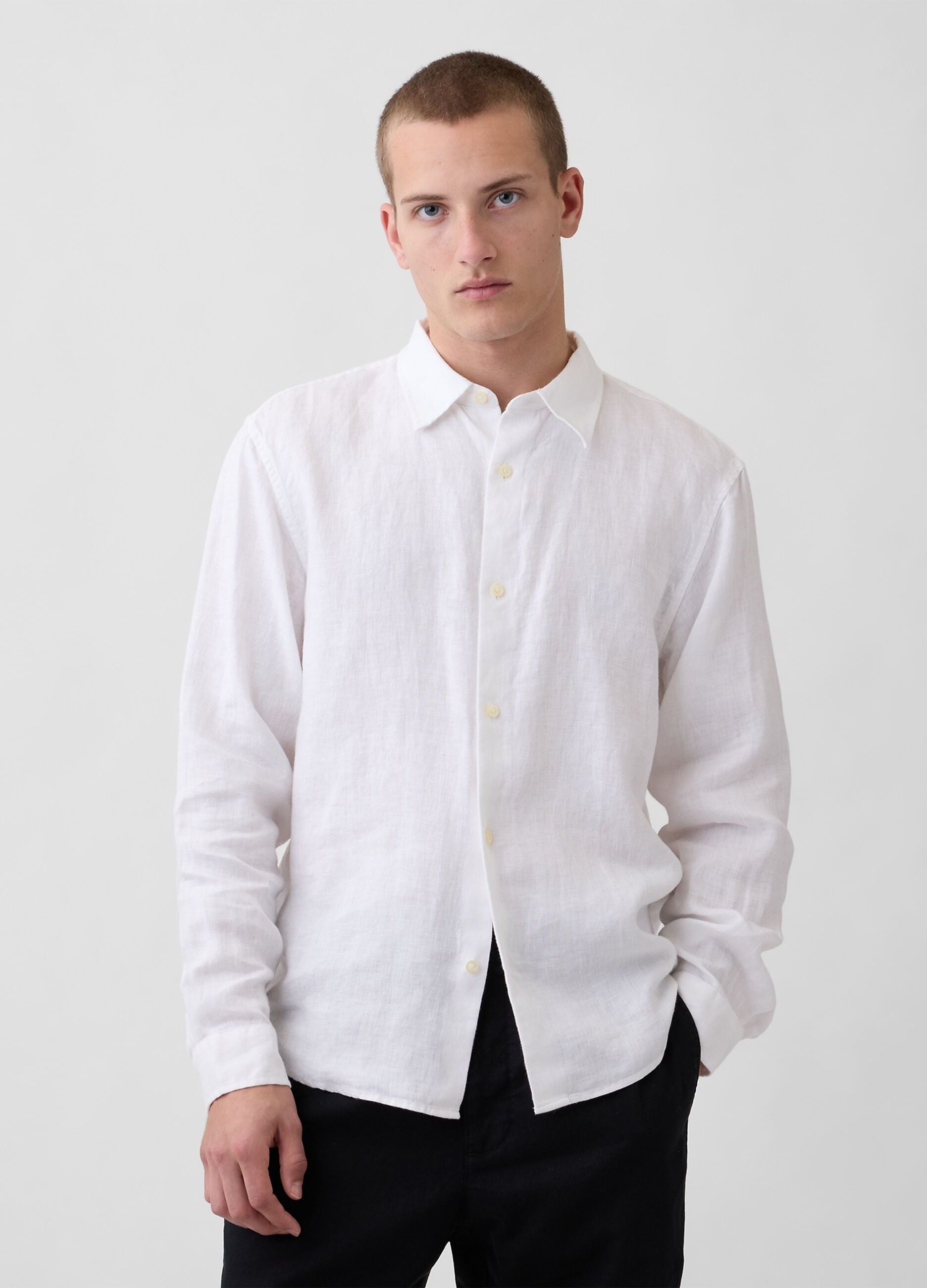 Camicia in puro lino