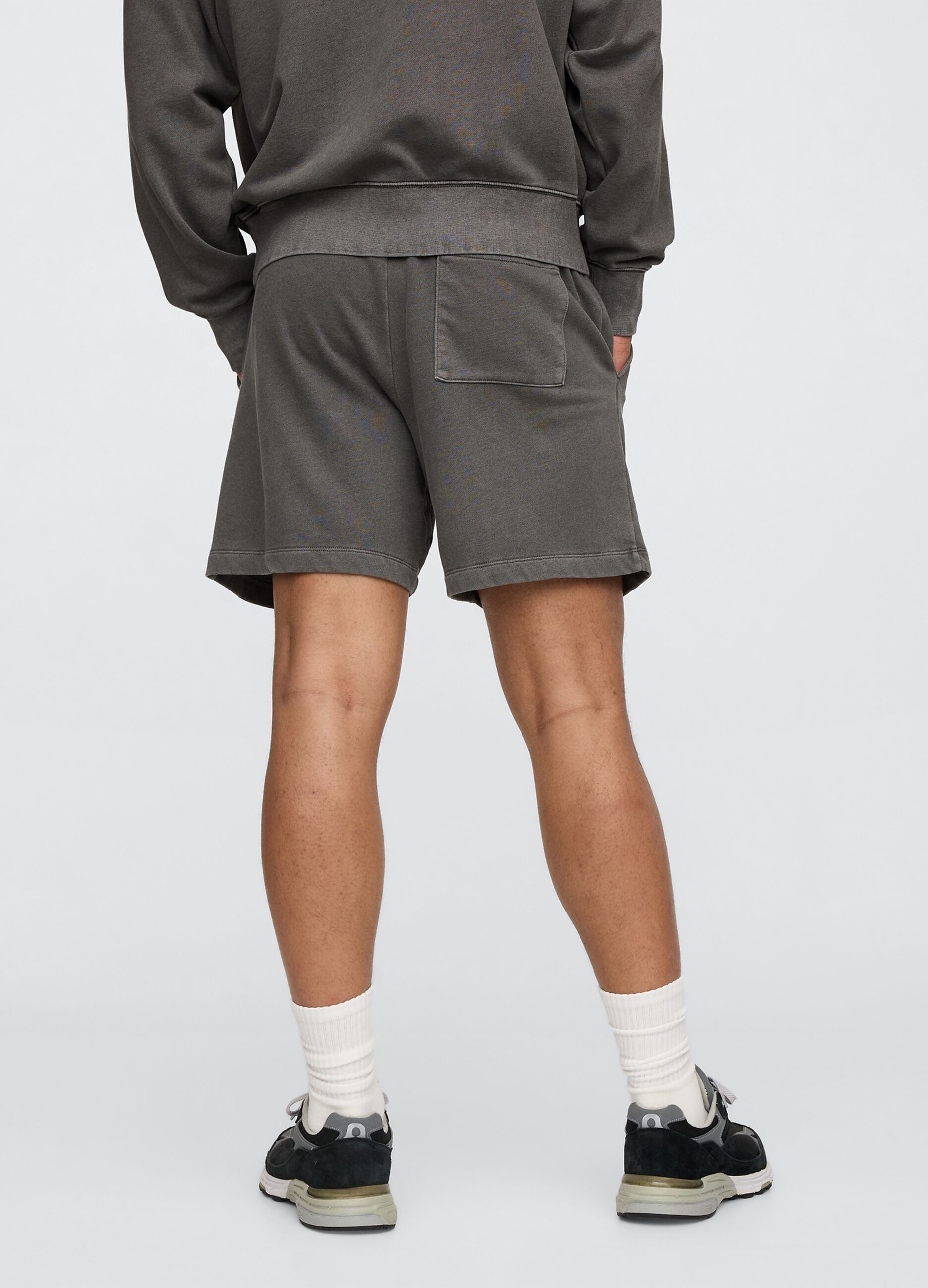 Shorts grigi Gap in misto cotone_2
