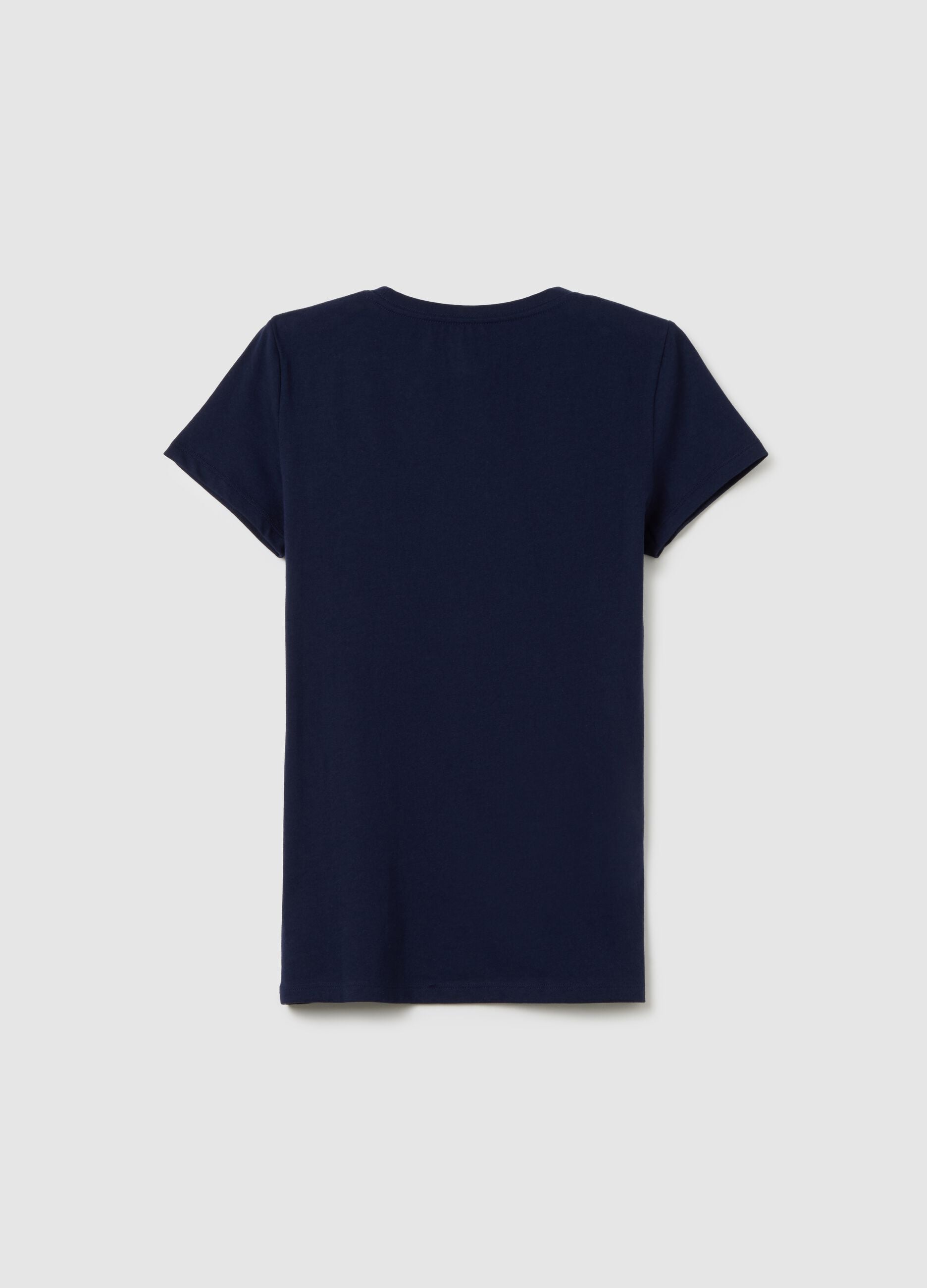 T-shirt girocollo con logo GAP