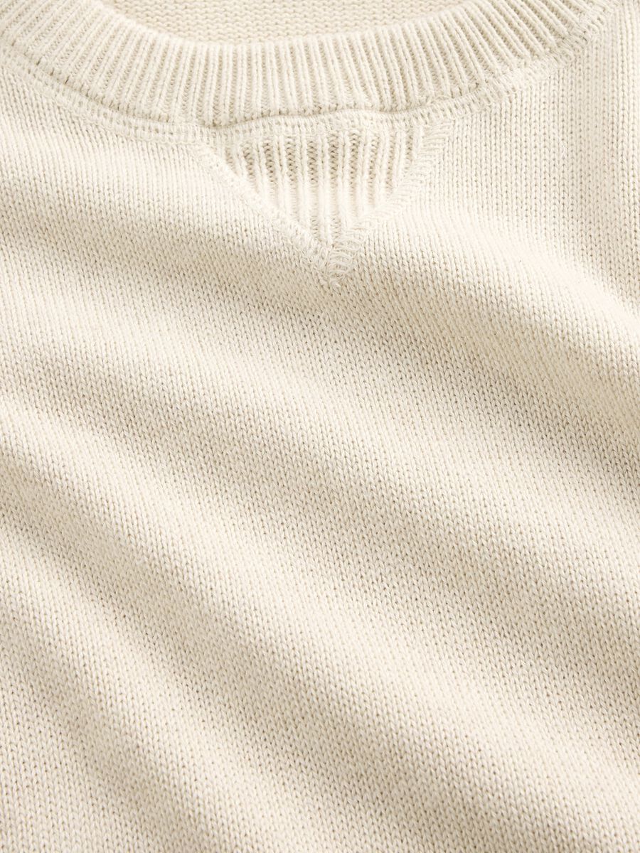 Maglione beige in cotone Bambino_4