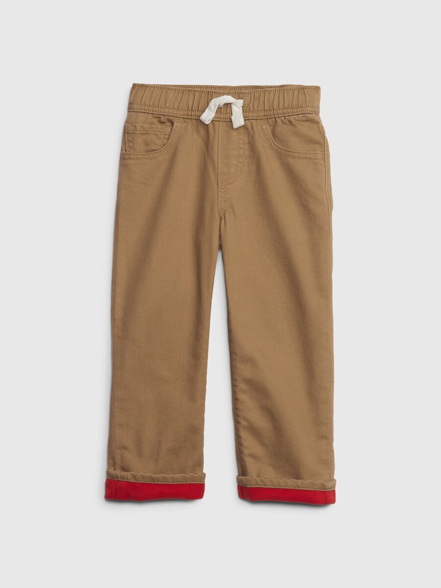 Five-pocket joggers in cotton_0