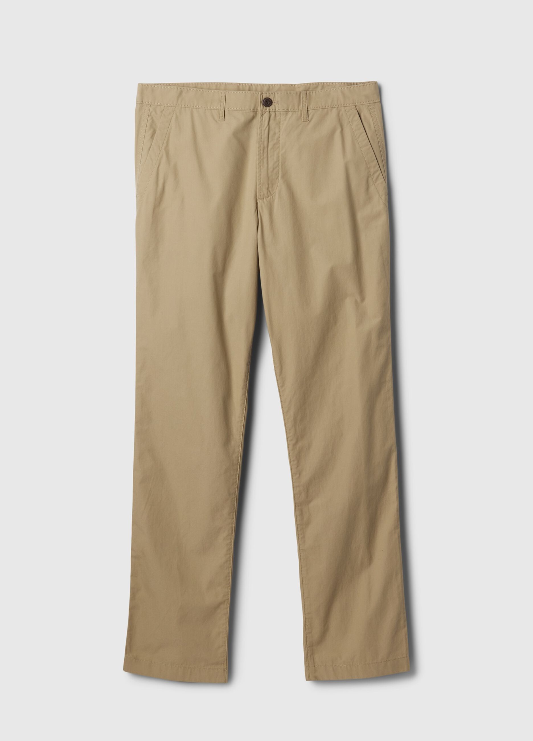 Chino trousers in poplin_4