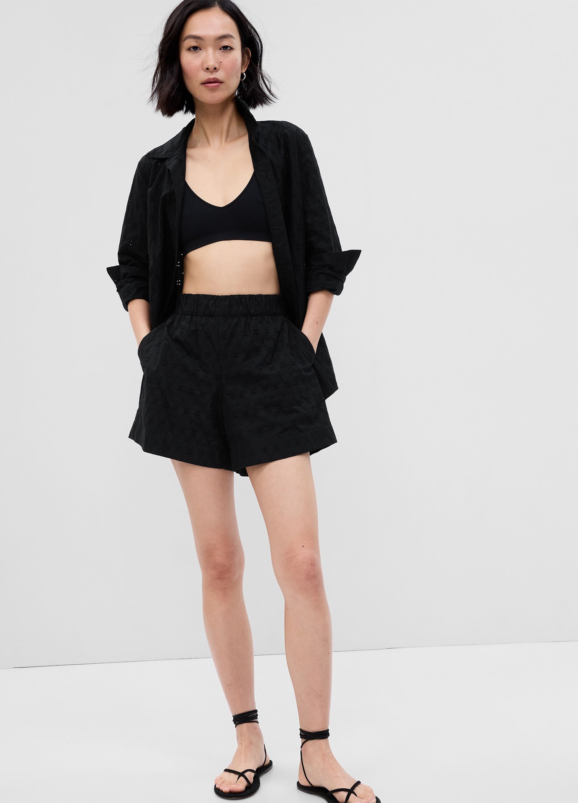 Shorts in pizzo sangallo_1