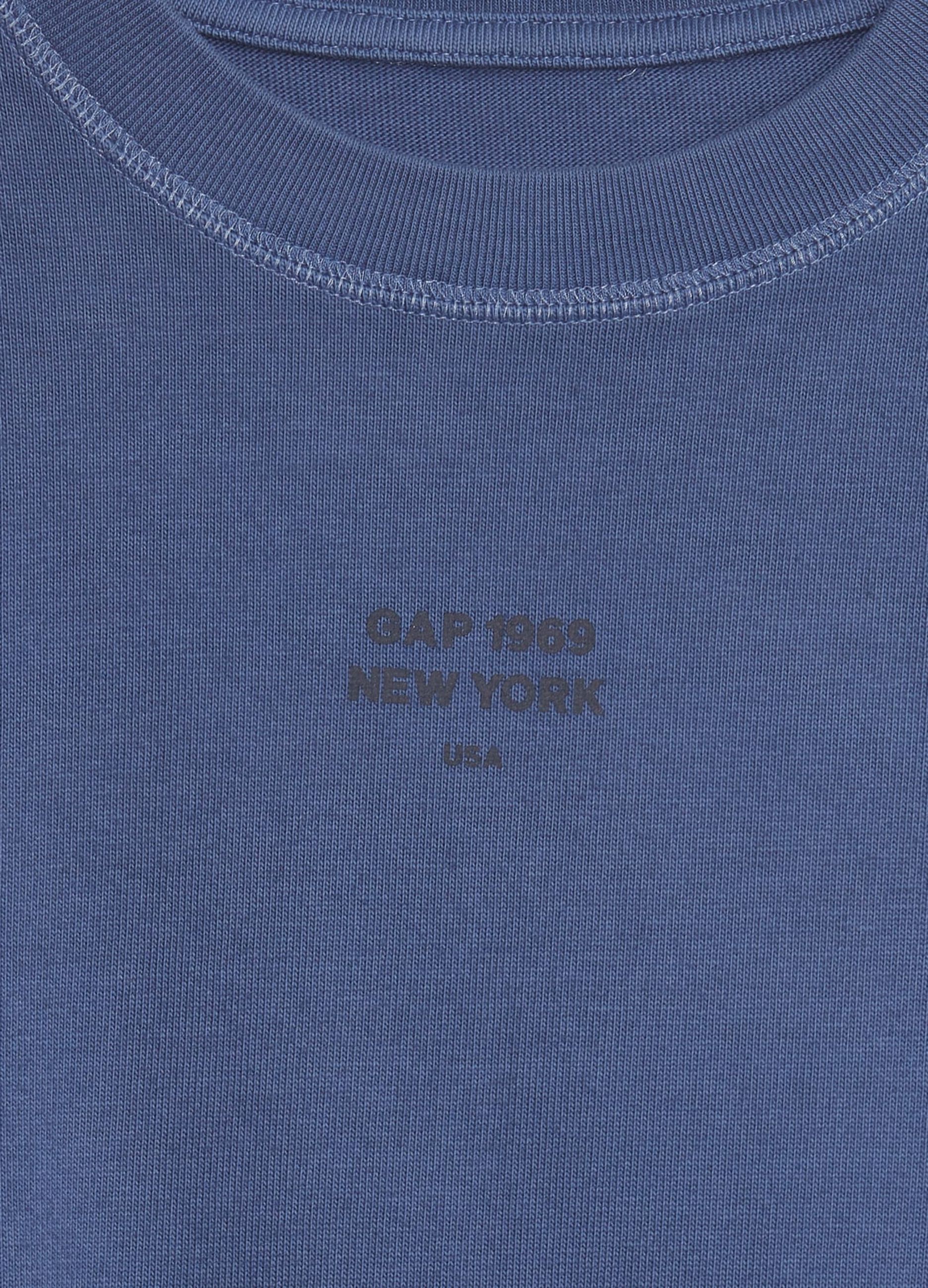 Long-sleeved T-shirt with mini logo print_2