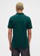Green short-sleeve stretch polo shirt_1