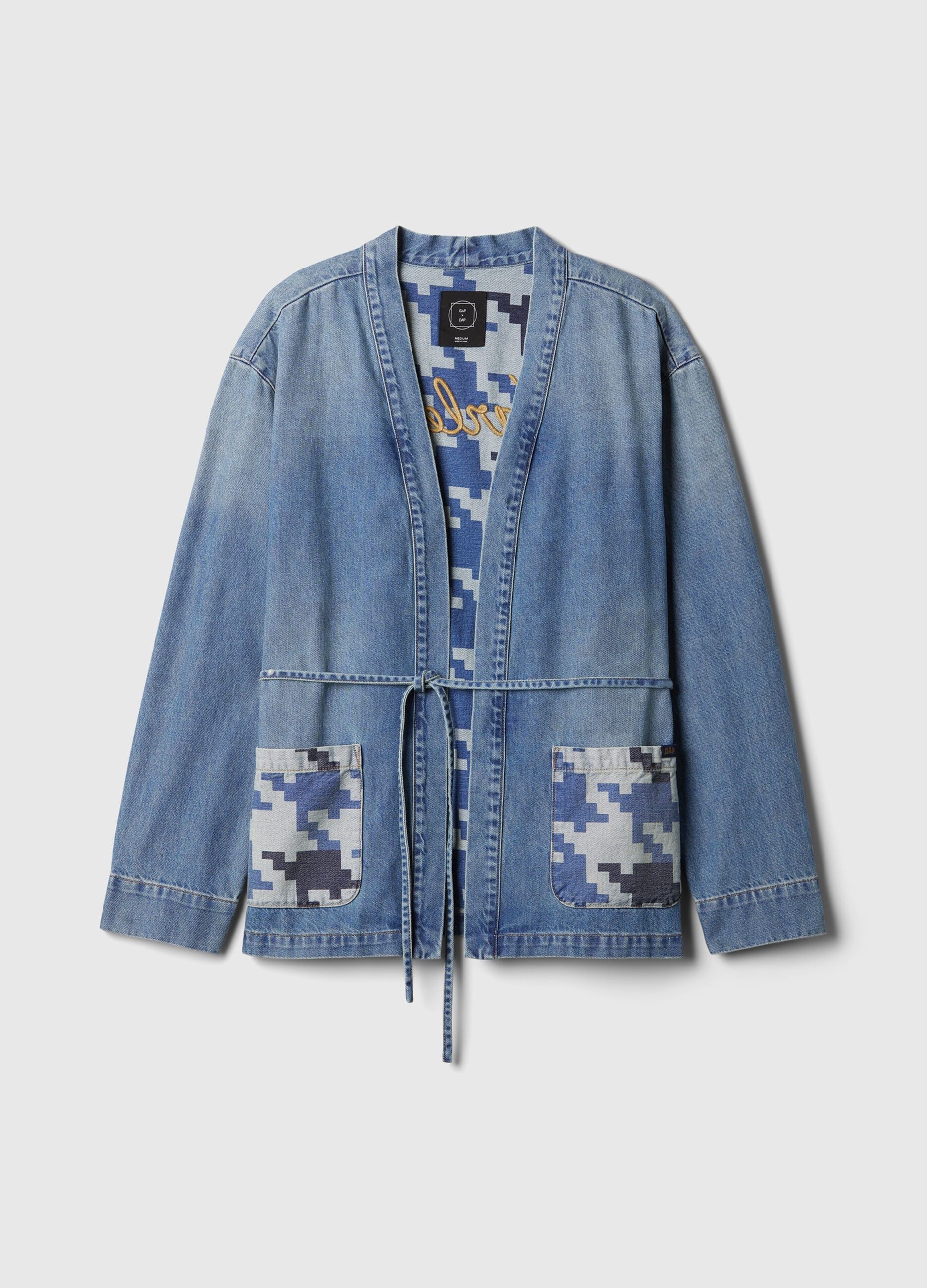 DAP x GAP Kimono in denim di cotone bio_5
