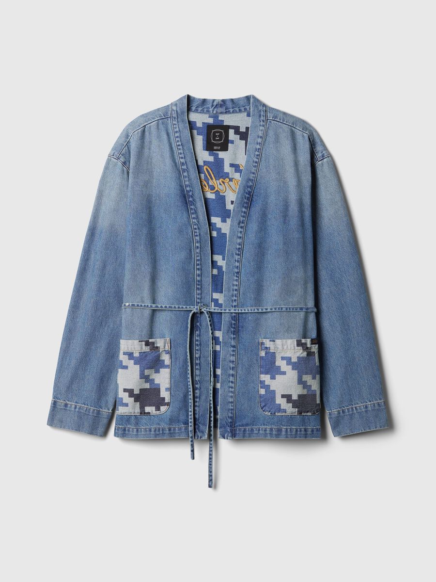 DAP x GAP kimono in organic cotton denim Unisex_5