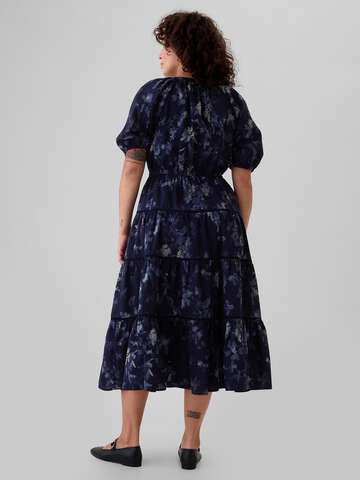 Vestito lungo chemisier a balze_4
