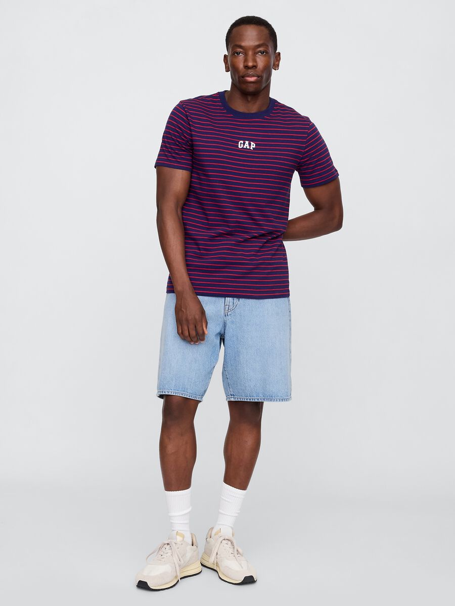 T-shirt a righe Uomo_1
