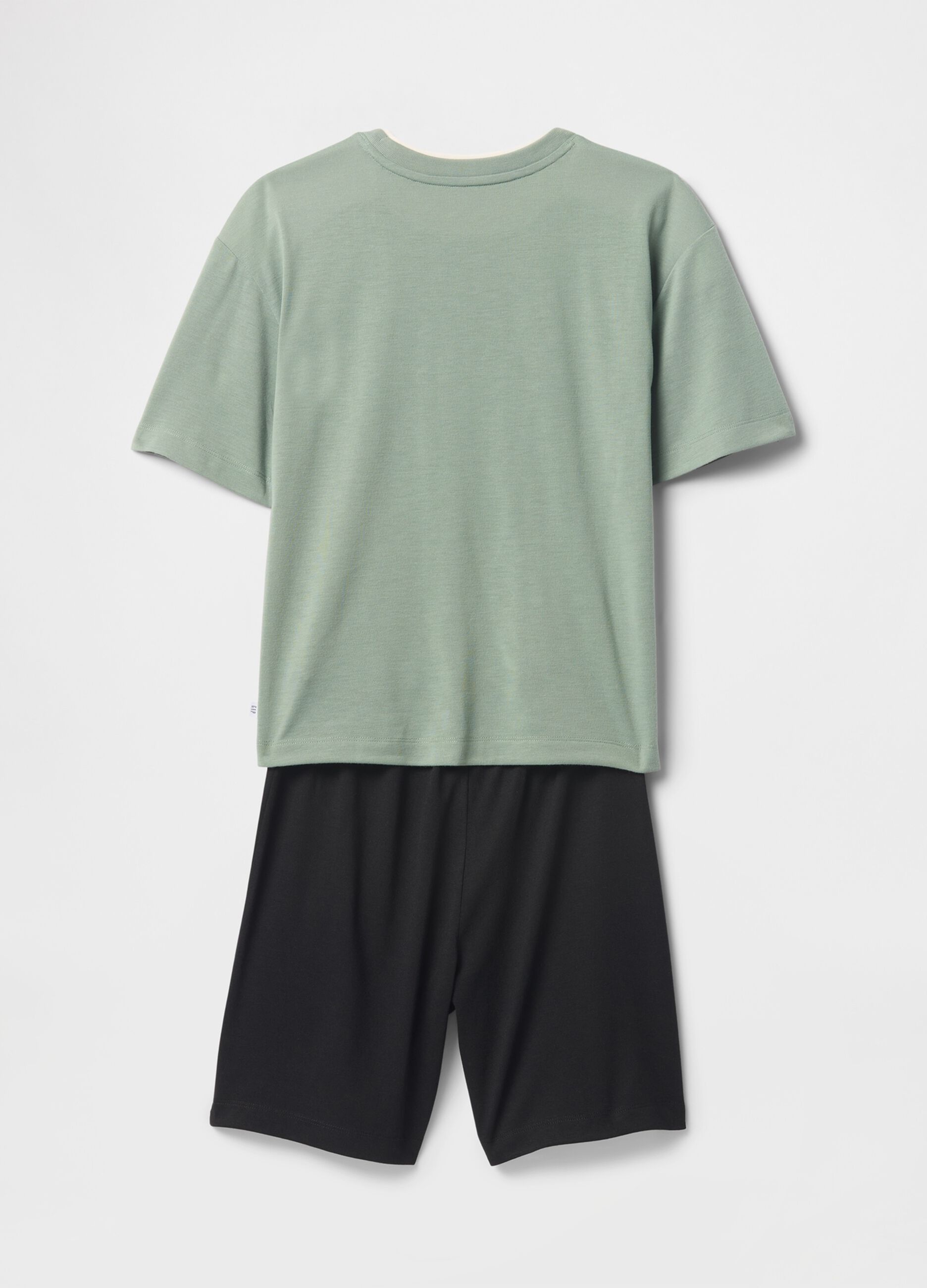 Pigiama verde a tema calcio per bambino_1