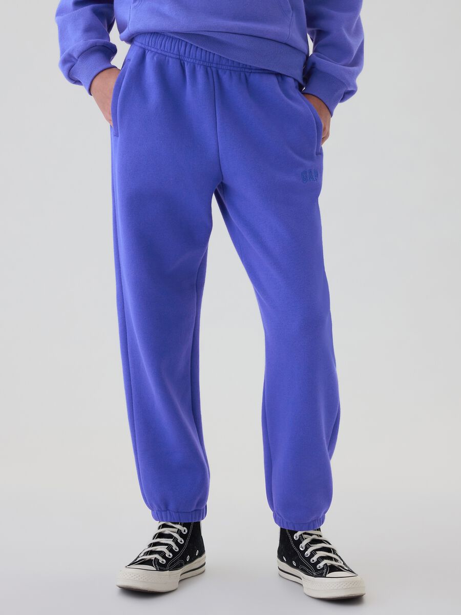 Joggers in felpa Bambina_1