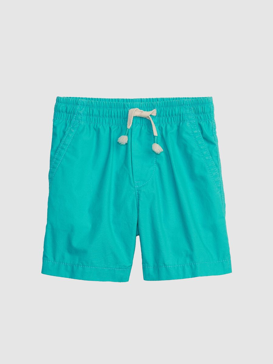 Bermuda pull-on in cotone Bimbo_0