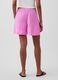Shorts in puro lino con vita elasticizzata_2