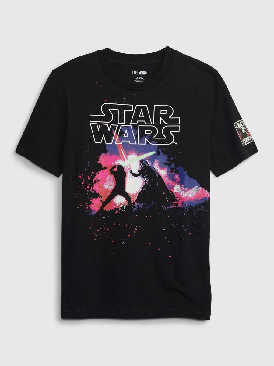 T-shirt with Star Wars 40th anniversary print_0