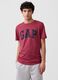 T-shirt a maniche corte in cotone con logo GAP_0