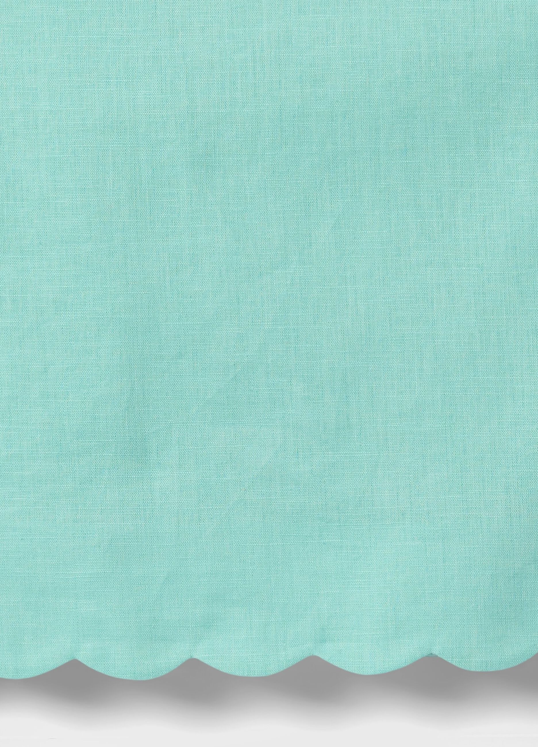 Completo verde acqua con top e pantaloncini a bordo a onde_4