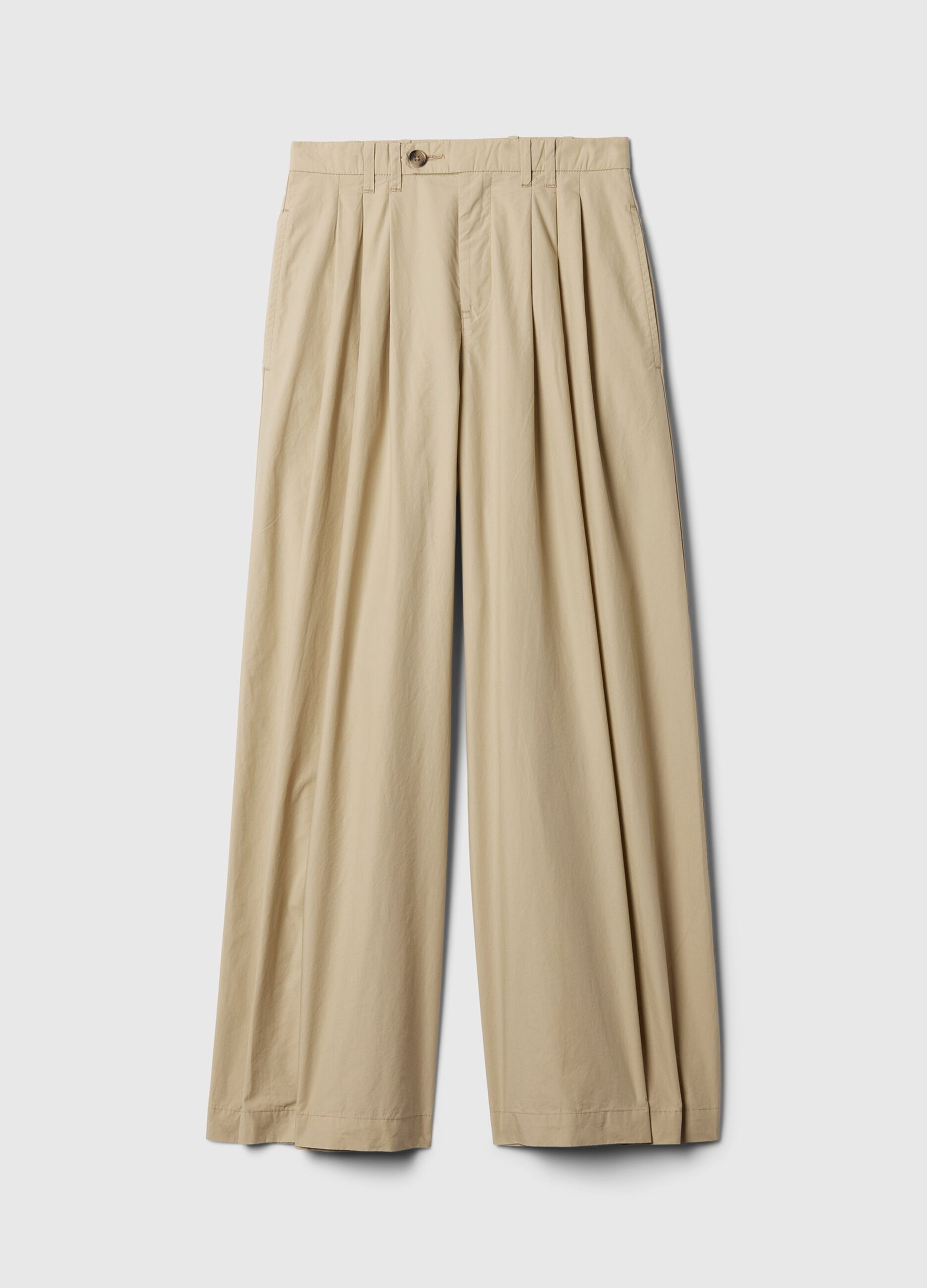 GAP x DÔEN Pantalone a vita alta con pinces_5